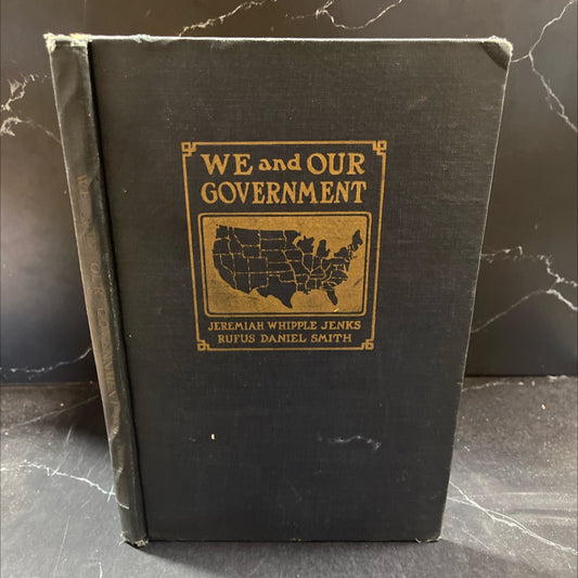 we and our government book, by jeremiah whipple jenks, rufus daniel smith, 1922 Hardcover image 1