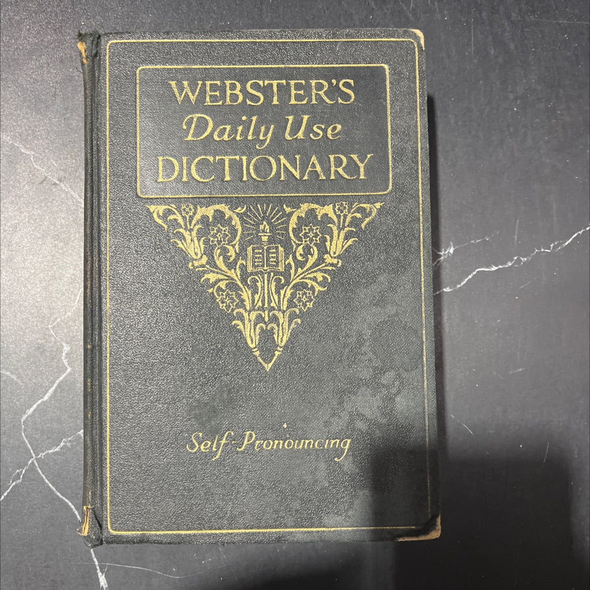 webster's daily use dictionary book, by c. m. stephens, ph.d. and c. n. catrevas, a.b., 1932 Hardcover image 1