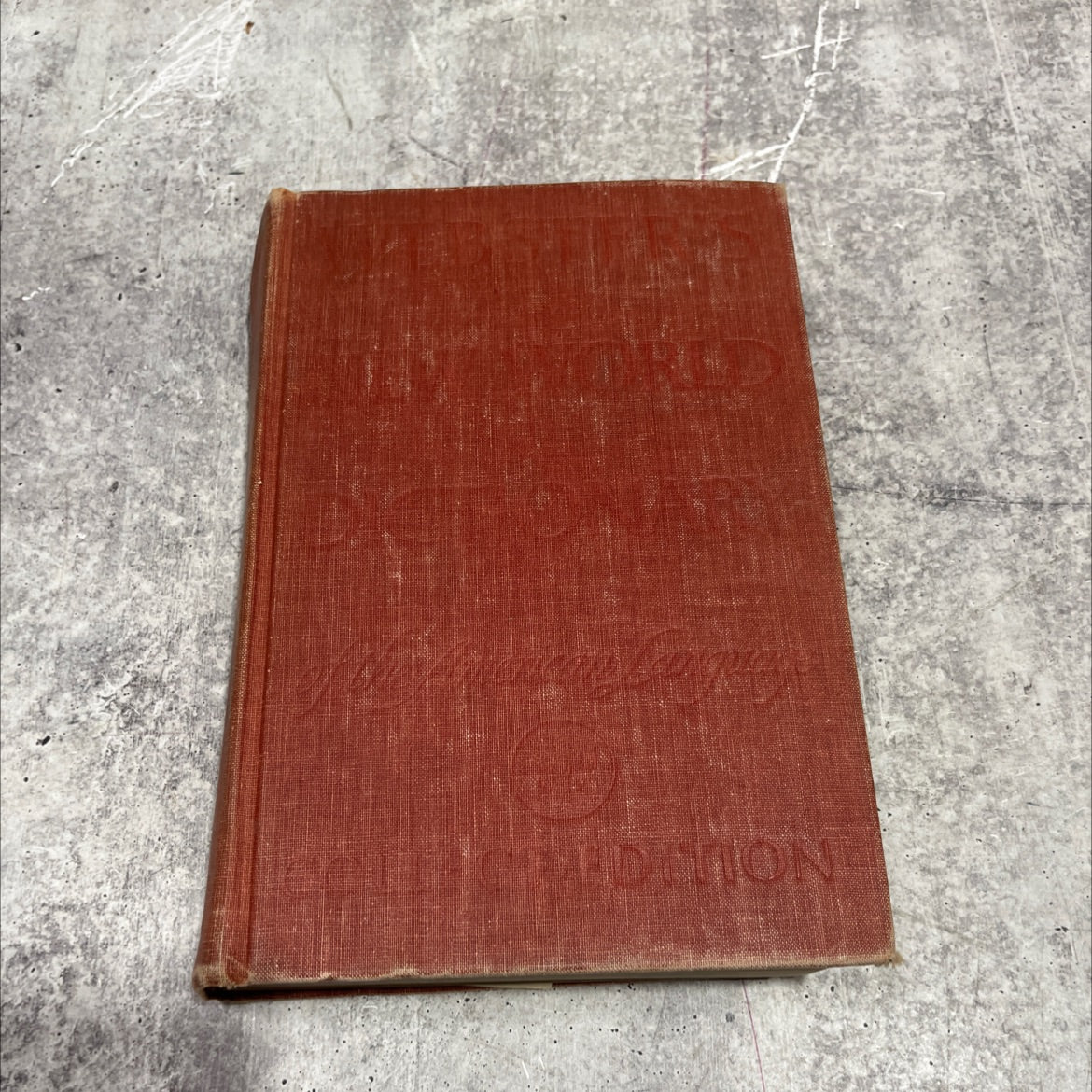 webster's new world dictionary, college edition book, by unknown, 1960 Hardcover image 1