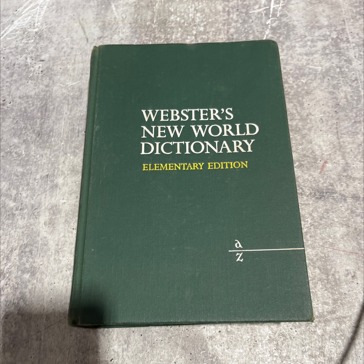 webster's new world dictionary elementary edition book, by david b. guralnik, 1961 Hardcover image 1
