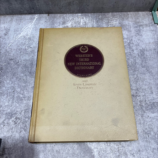 webster's third new international dictionary of the english language unabridged volume ii h to r book, by g. & c. image 1