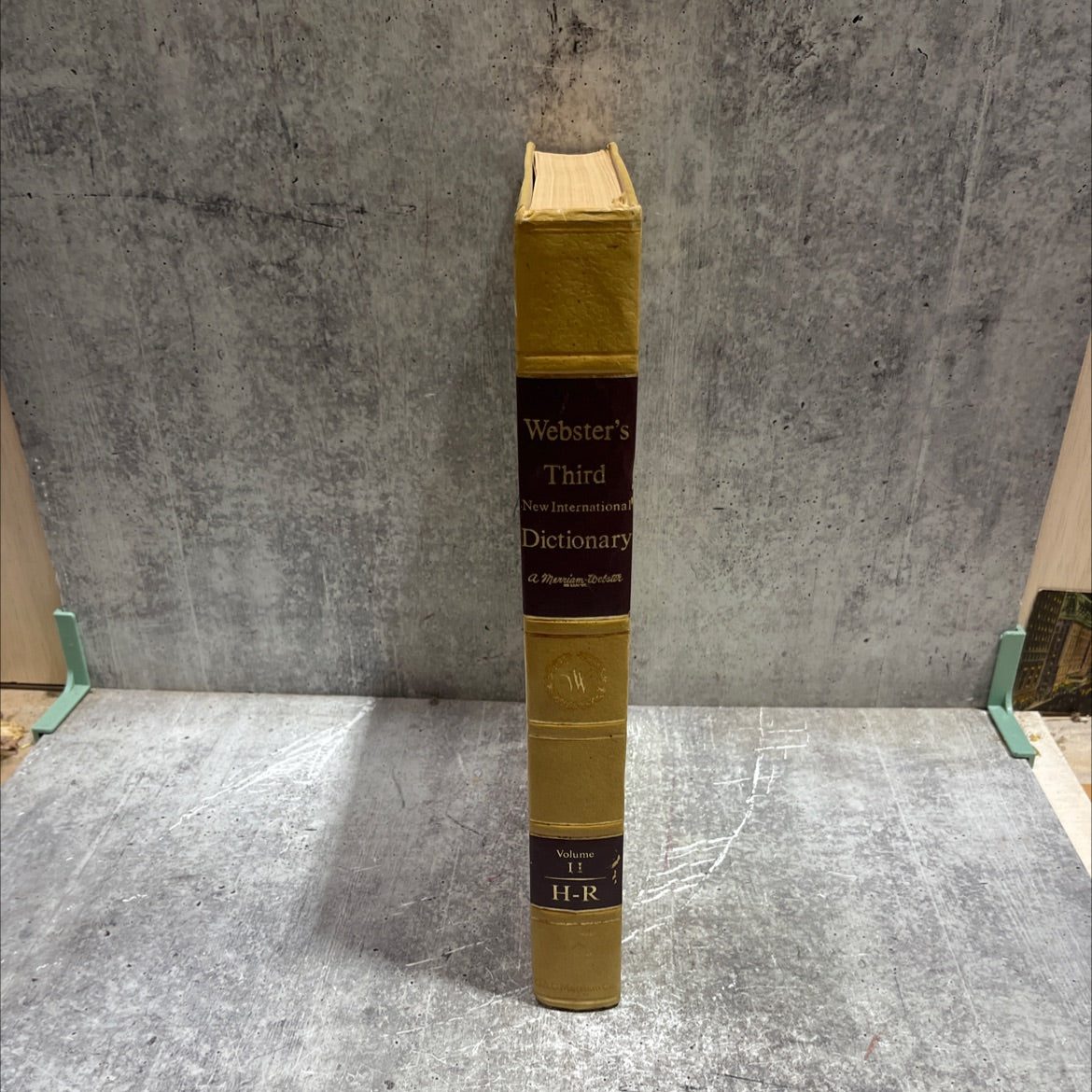 webster's third new international dictionary of the english language unabridged volume ii h to r book, by g. & c. image 4