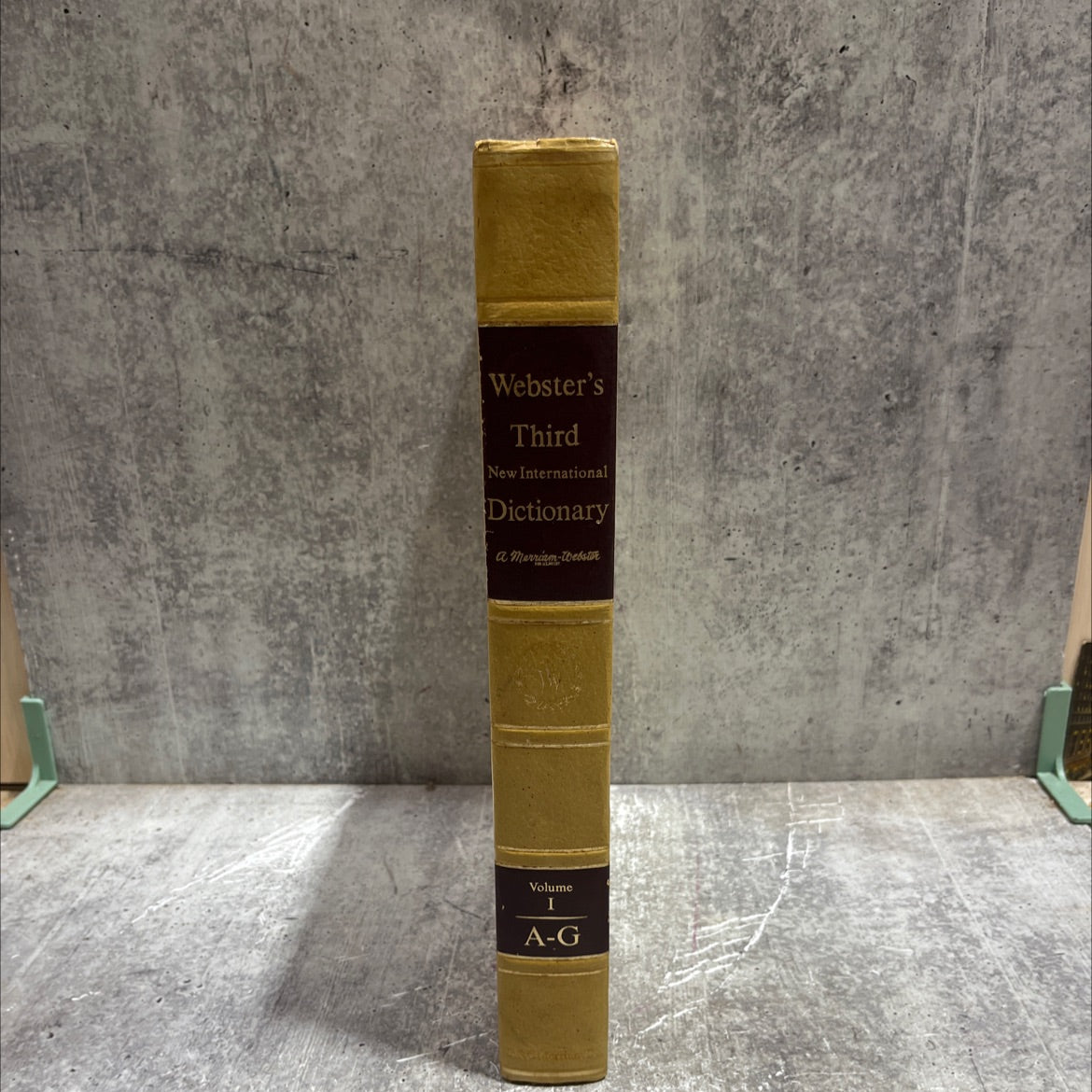 webster's third new international dictionary book, by g. & c. merriam co., 1966 Hardcover image 4