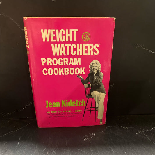 weight watchers® program cookbook book, by jean nidetch, 1973 Hardcover image 1