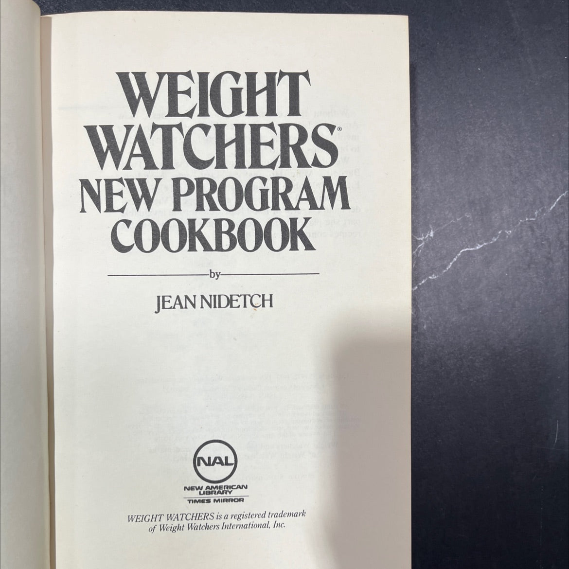 weight watchers new program cookbook book, by jean nidetch, 1978 Hardcover image 2