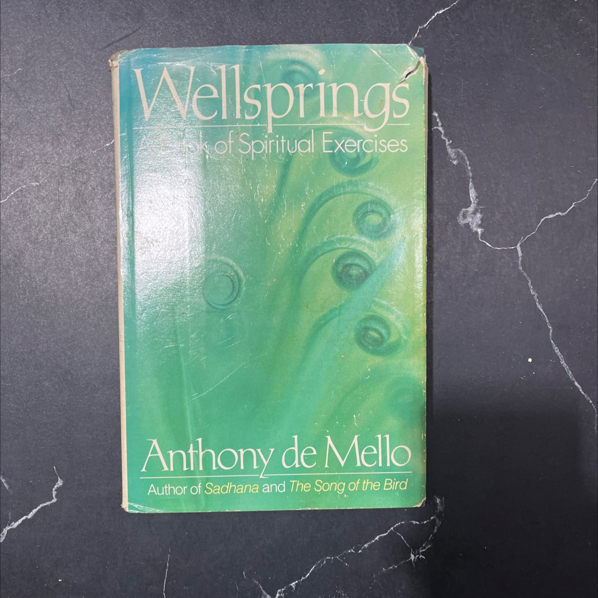 wellsprings a book of spiritual exercises book, by anthony de mello, s.j., 1985 Hardcover image 1