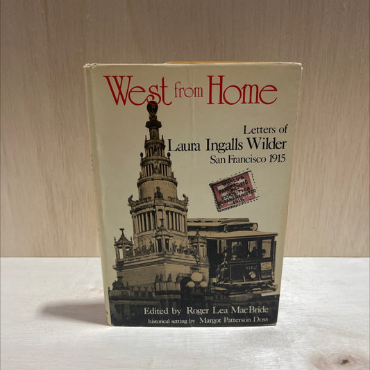 west from home book, by laura ingalls wilder, 1974 Hardcover image 1