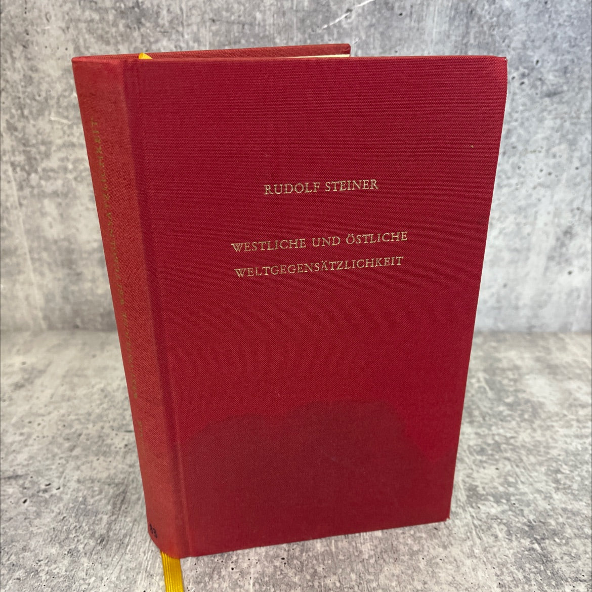 western and eastern world opposites ways to their understanding through anthroposophy book, by rudolf steiner, 1981 image 1