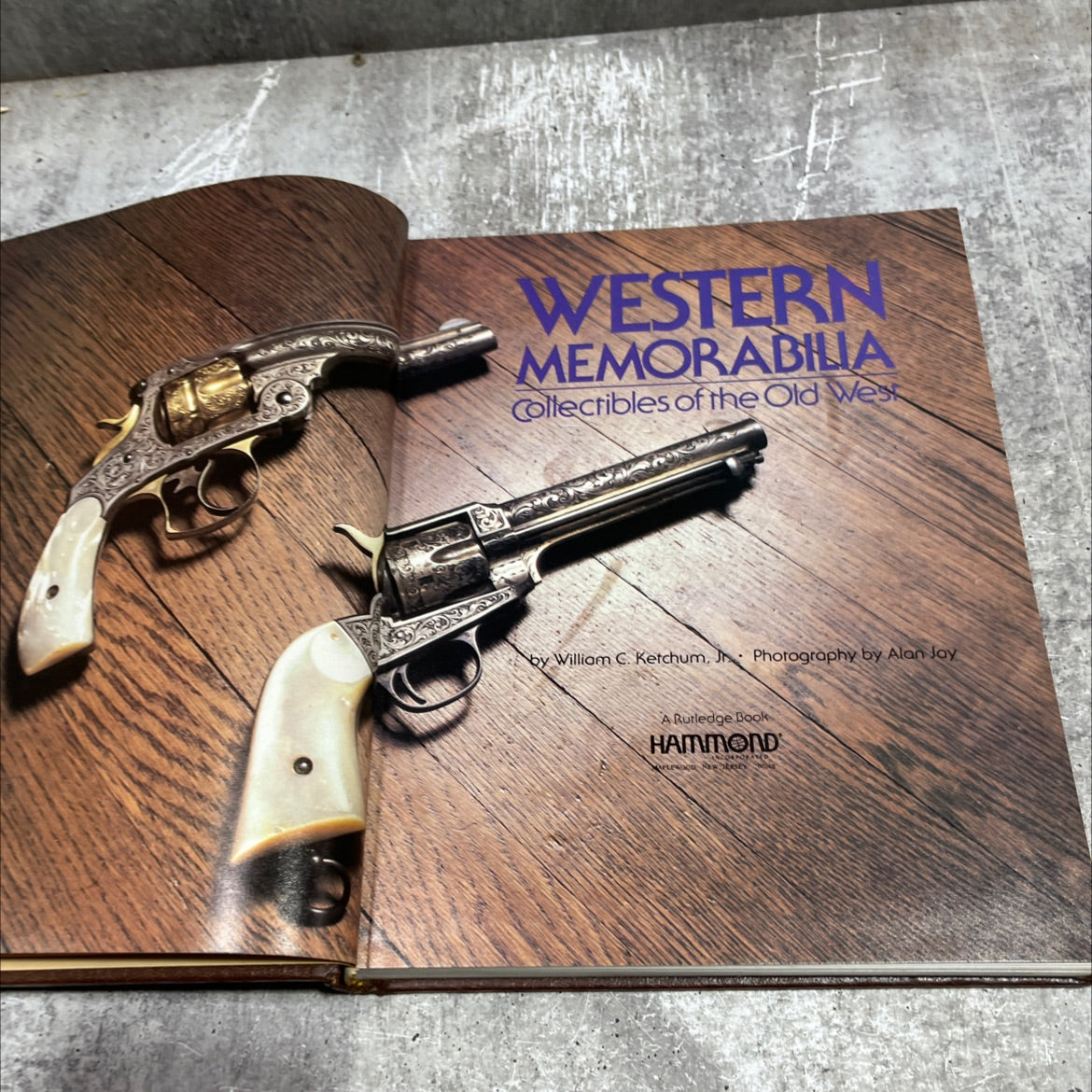 western memorabilia collectibles of the old west book, by William C. Ketchum, 1980 Hardcover image 2
