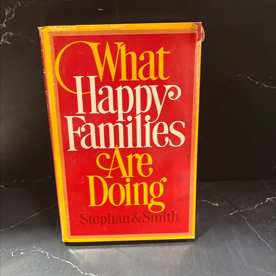what happy families are doing book, by eric g. stephan, judith stephan smith, 1981 Hardcover image 1