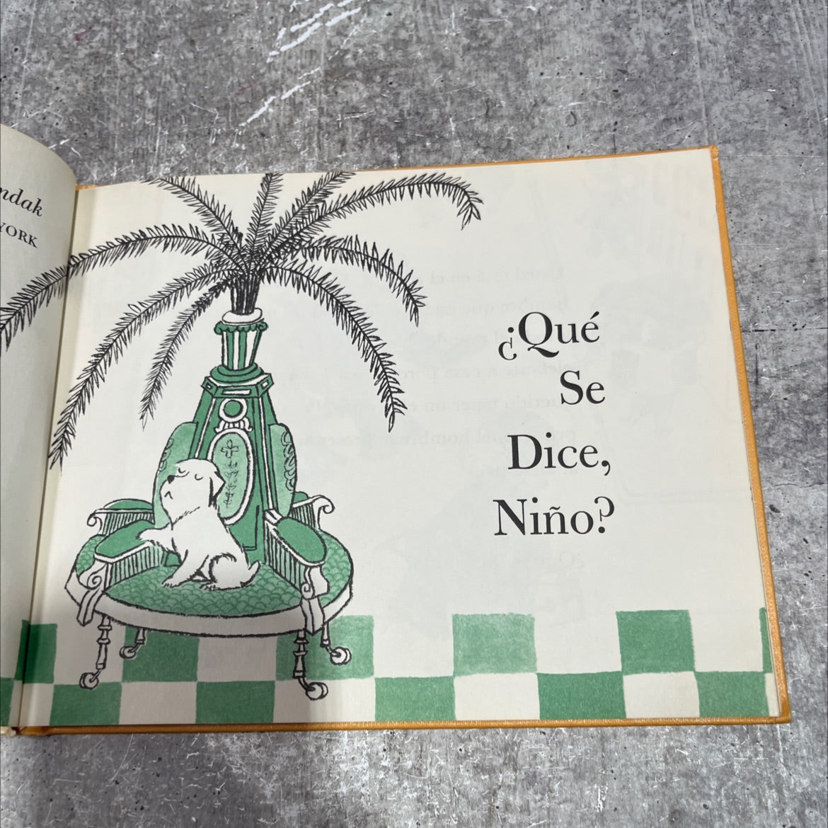 what is said, child? book, by sesyle joslin, 1966 Hardcover image 2