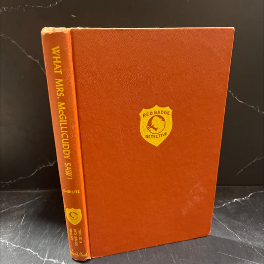what mrs. mcgillicuddy saw book, by agatha christie, 1957 Hardcover image 1