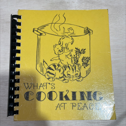 what's cooking at peace book, by unknown, 1972 Paperback image 1