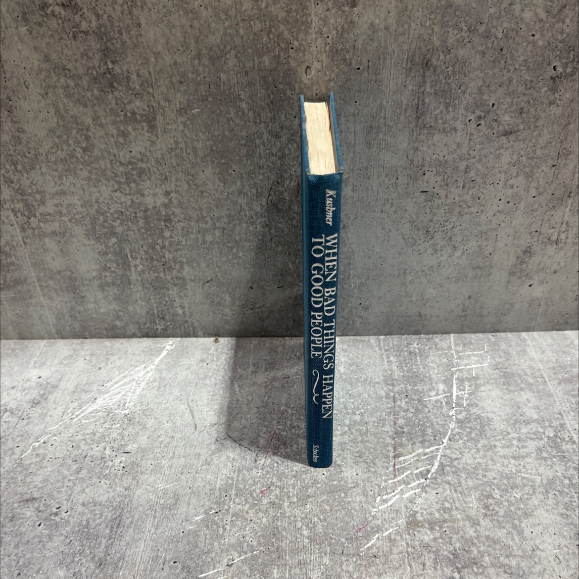 when bad things happen to good people book, by harold s. kushner, 1981 Hardcover image 4