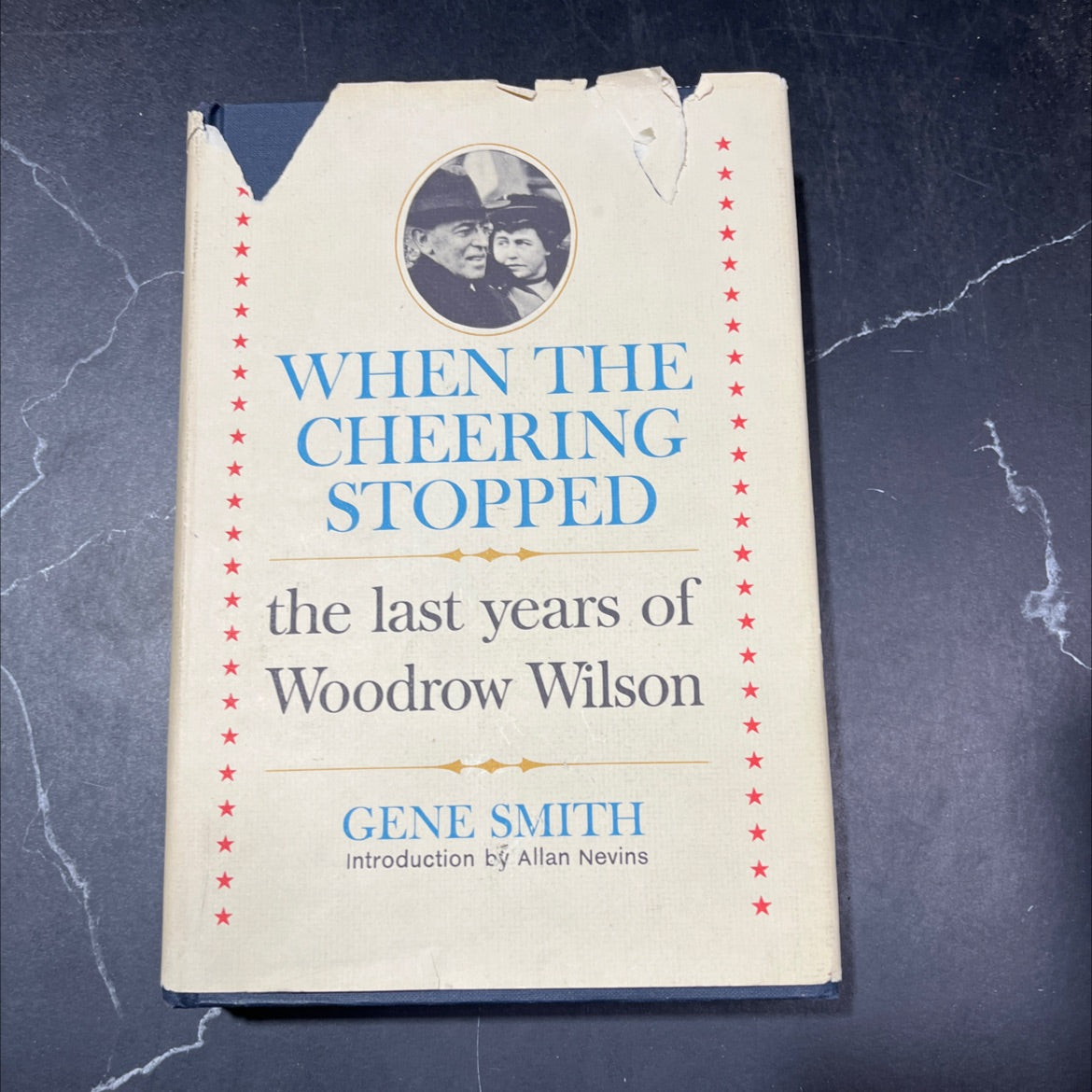 when the cheering stopped book, by gene smith, 1964 Hardcover image 1