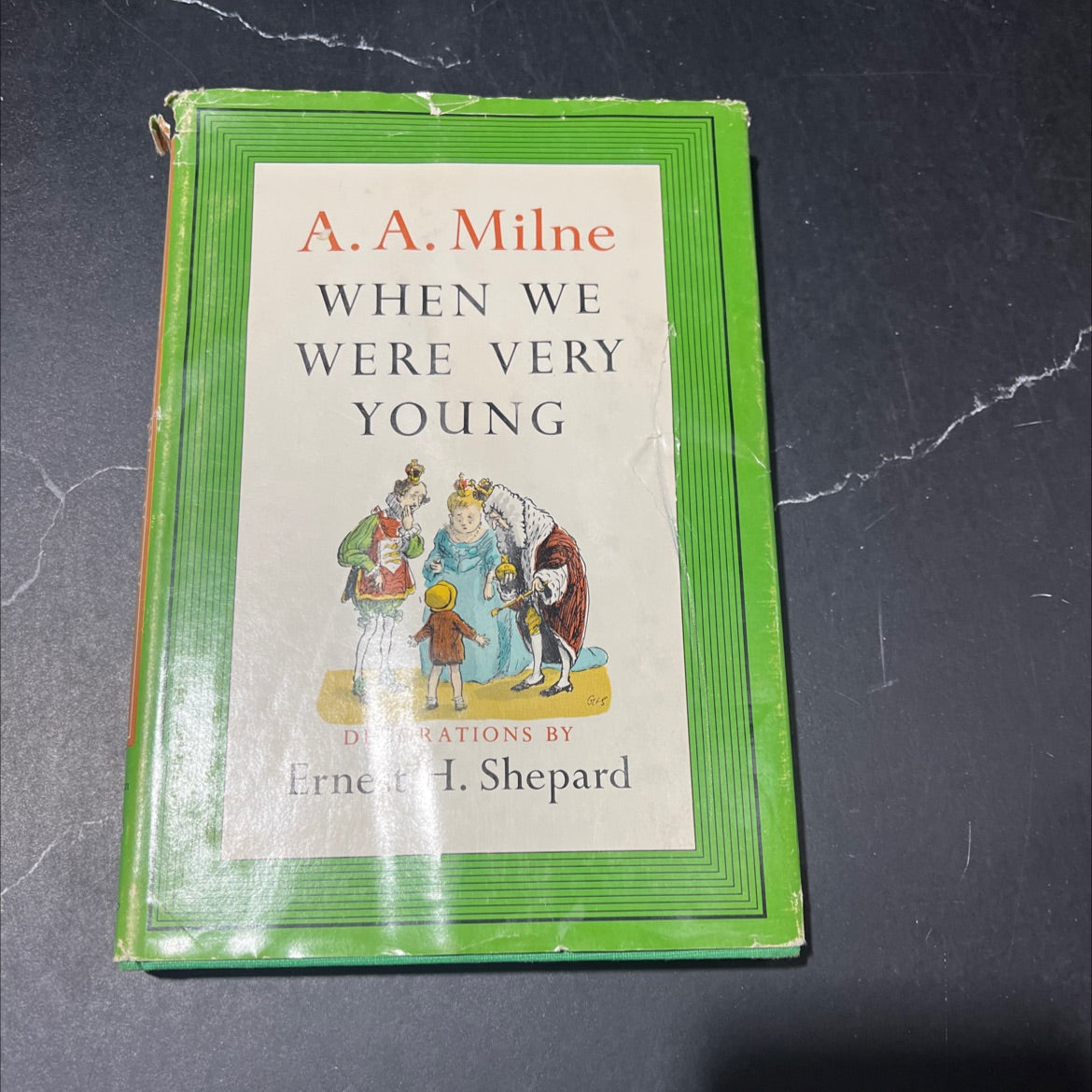 when we were very young book, by A. A. Milne, 1961 Hardcover image 1