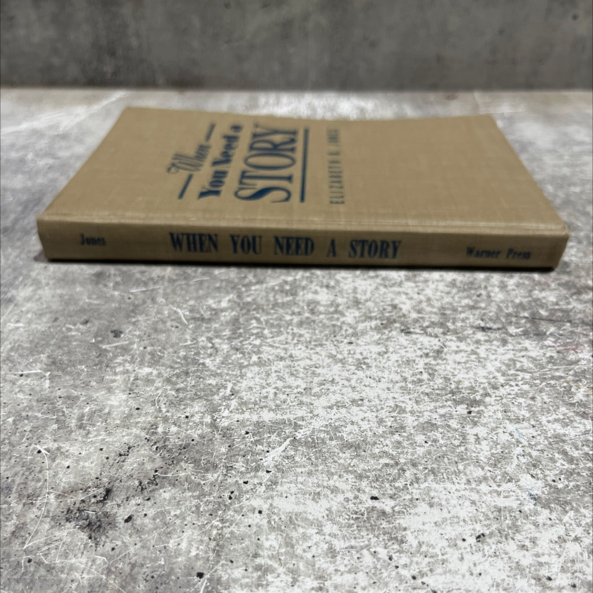 when you need a story book, by elizabeth b. jones, 1953 Hardcover image 4