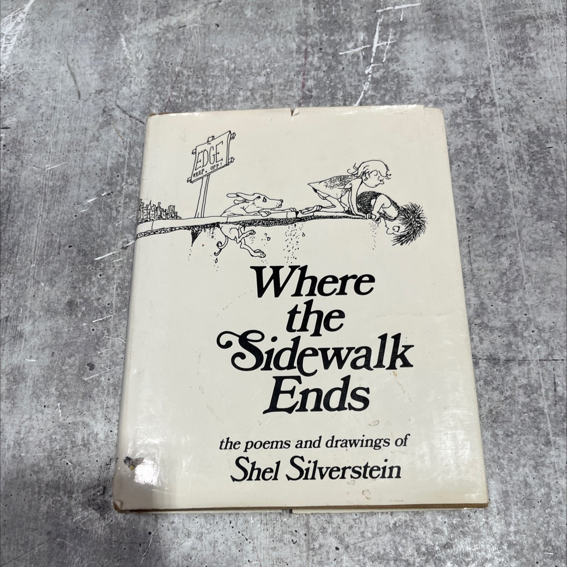 where the sidewalk ends book, by Shel Silverstein, 1974 Hardcover image 1