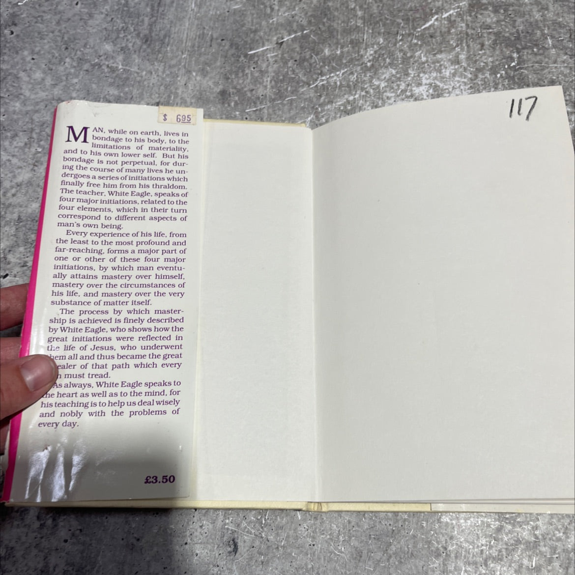 white eagle's teaching book, by unknown, 1987 Hardcover image 4