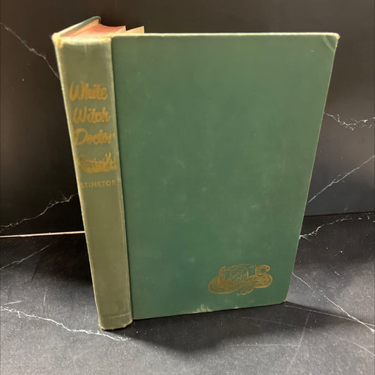 white off wolvas a lood witch doctor book, by louise a. stinetorf, 1950 Hardcover, Vintage image 1