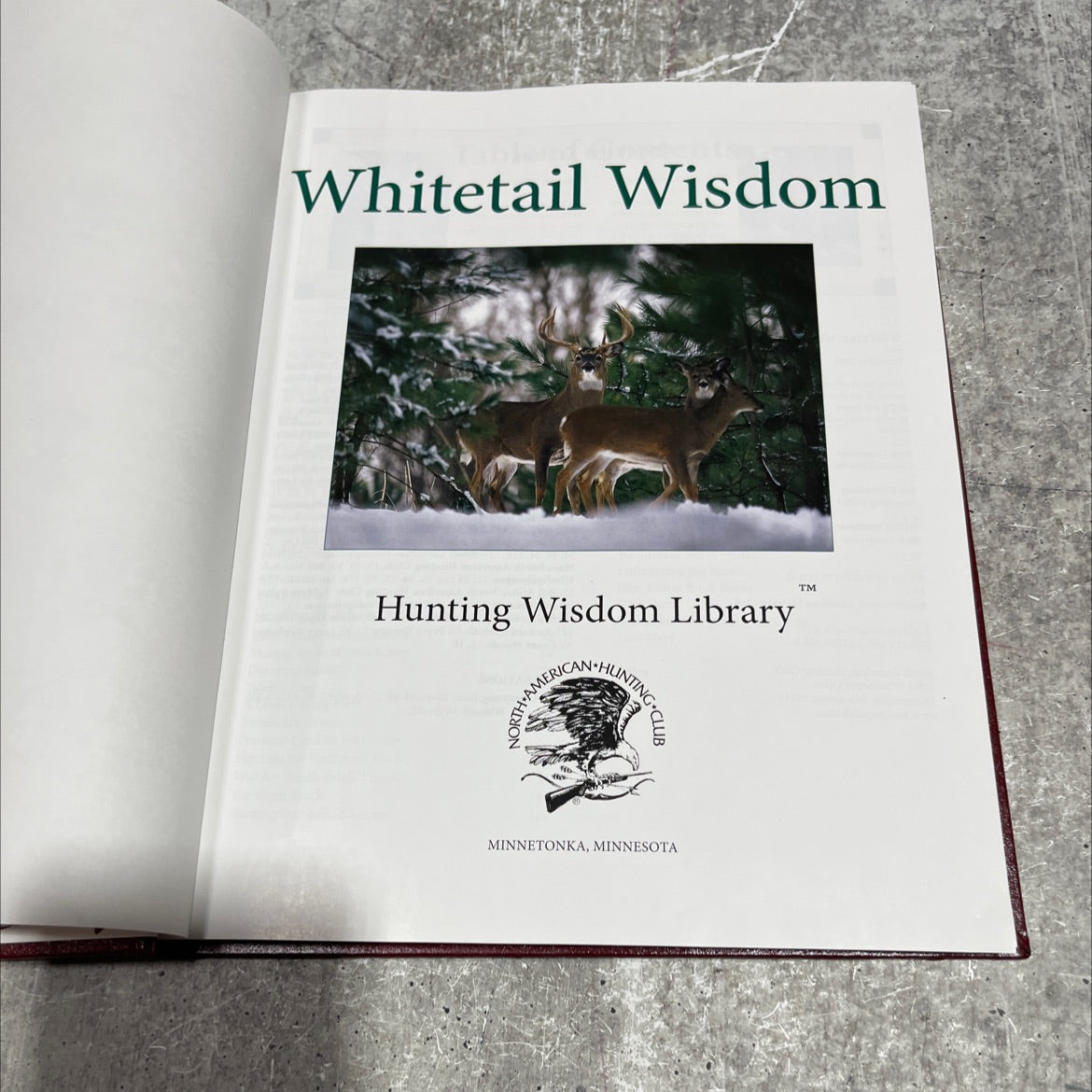 whitetail wisdom book, by gordy krahn, tom carpenter, 2010 Hardcover image 2