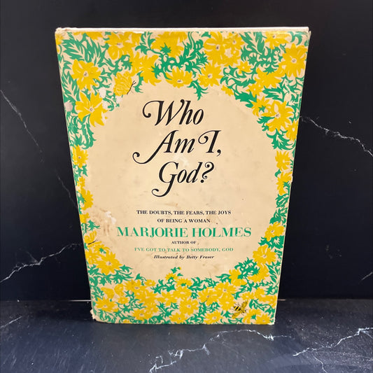 who am i, god? book, by marjorie holmes, 1971 Hardcover image 1