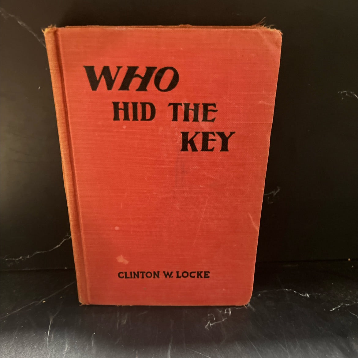 who hid the key or perry pierce tracing the counterfeit money book, by clinton w. locke, 1932 Hardcover image 1