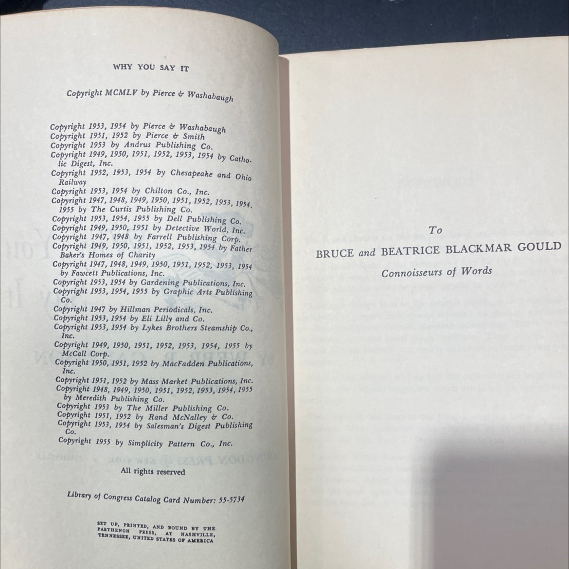 why you say it book, by webb b. garrison, 1955 Hardcover image 3