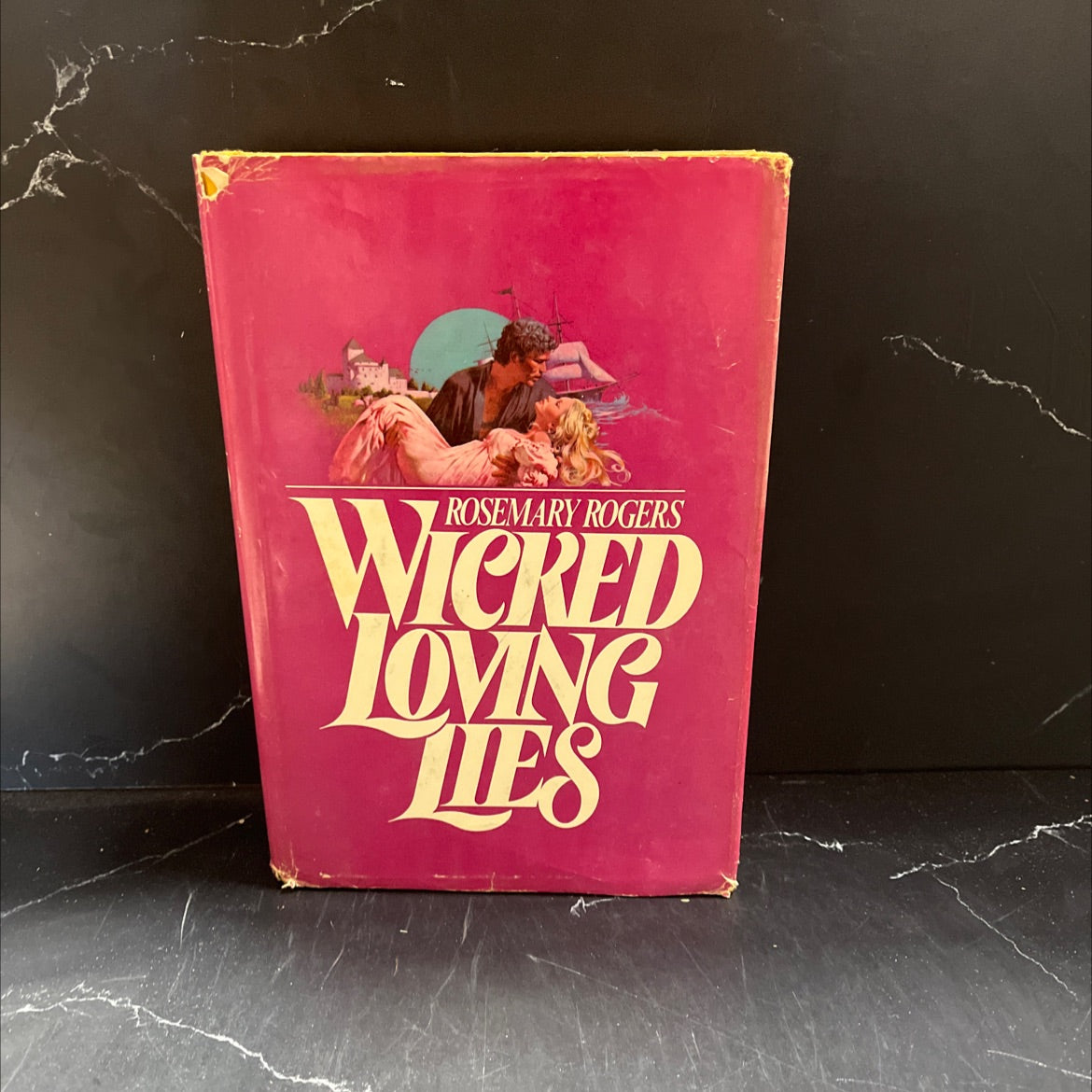 wicked loving lies book, by rosemary rogers, 1976 Hardcover image 1