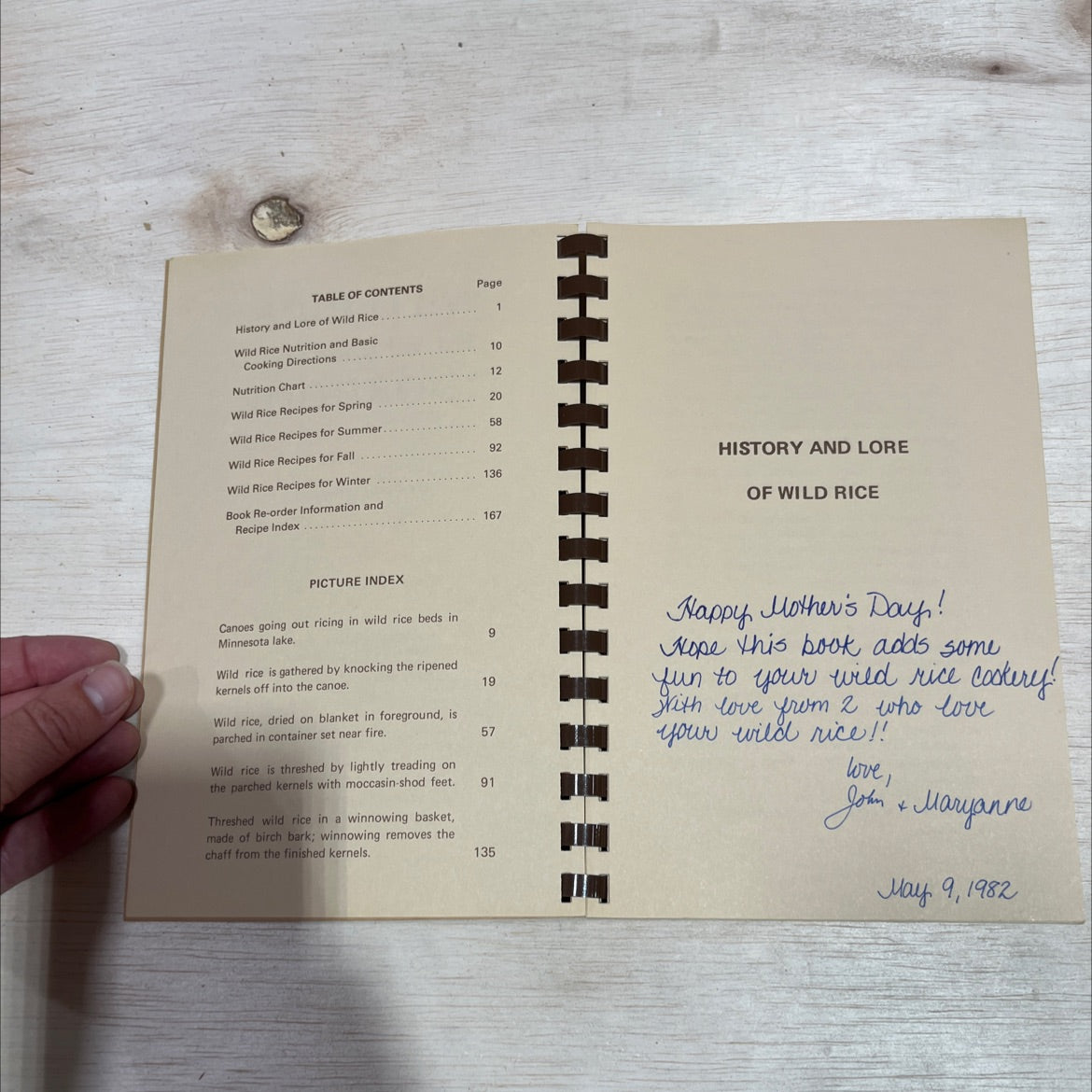 wild rice for all seasons cookbook book, by Beth Anderson, 1981 Paperback image 3
