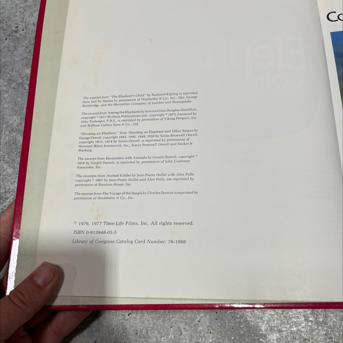 wild world of animals book, by Kaye Wild, 1975 Hardcover image 3