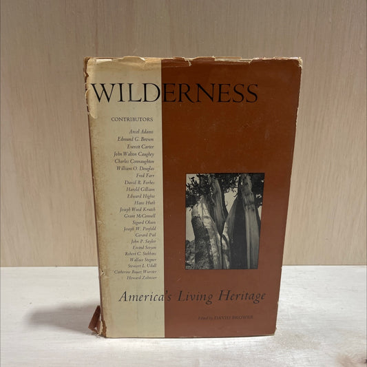 wilderness america's living heritage book, by david brower, 1961 Hardcover image 1