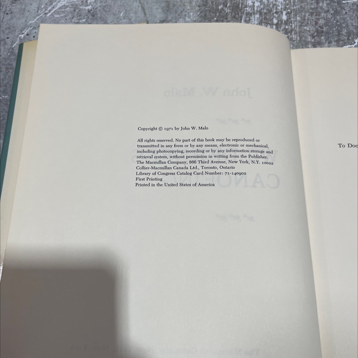 wilderness canoeing book, by John W. Malo, 1971 Hardcover image 3