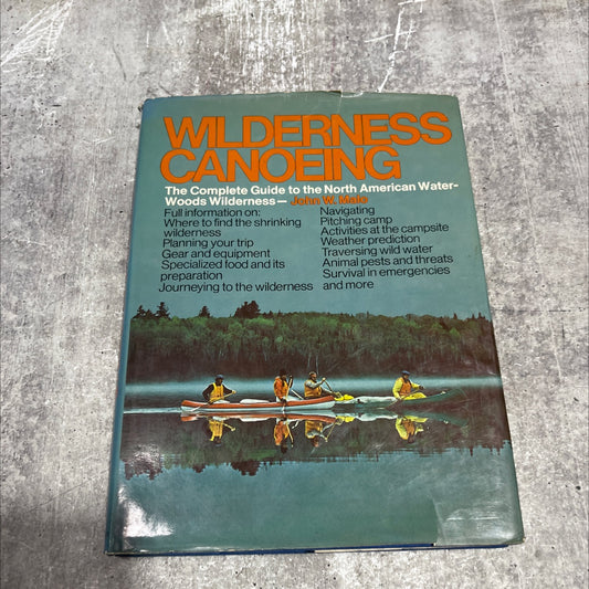 wilderness canoeing book, by John W. Malo, 1971 Hardcover image 1