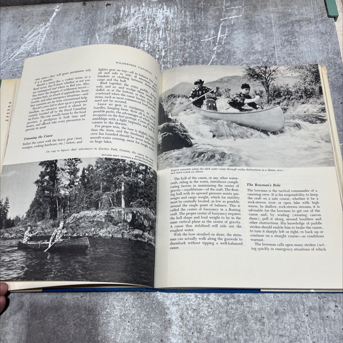 wilderness canoeing book, by John W. Malo, 1971 Hardcover image 4