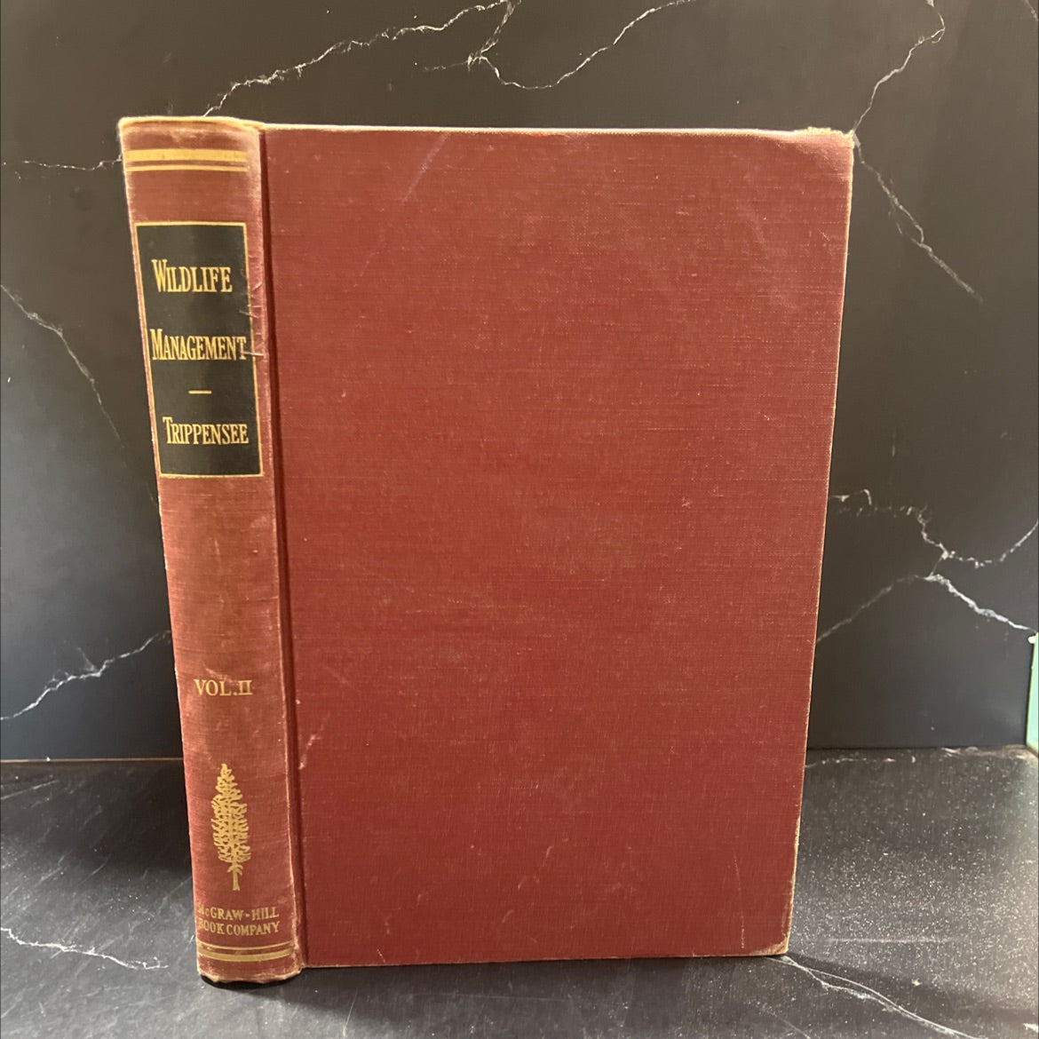 wildlife management fur bearers, waterfowl, and fish volume ii book, by reuben edwin trippensee, 1953 Hardcover image 1