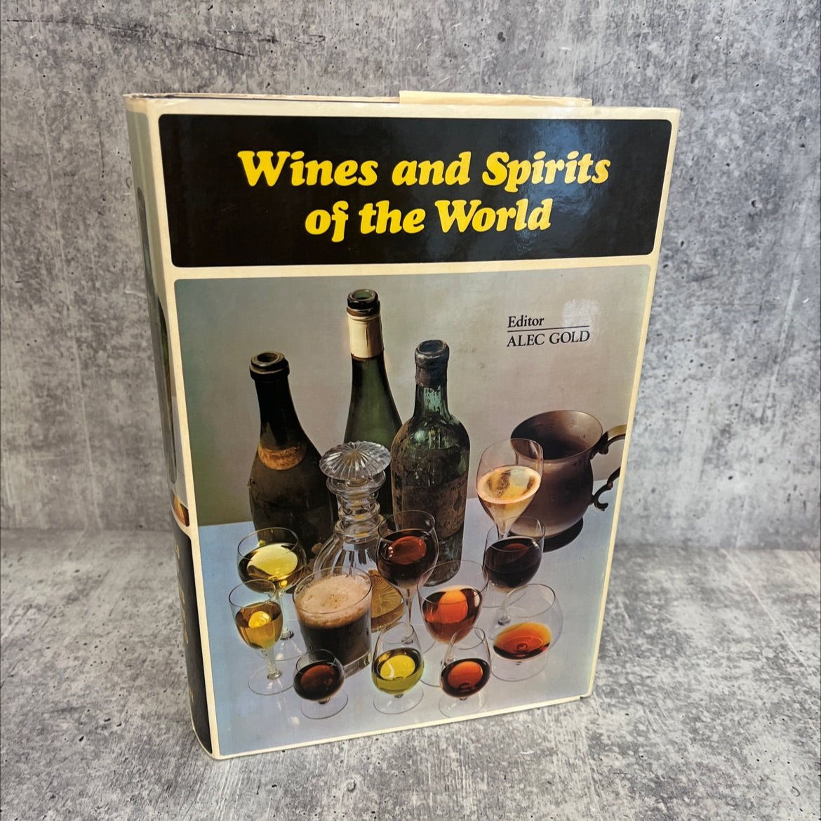 wines and spirits of the world book, by anjo, 1973 Hardcover, Vintage image 1