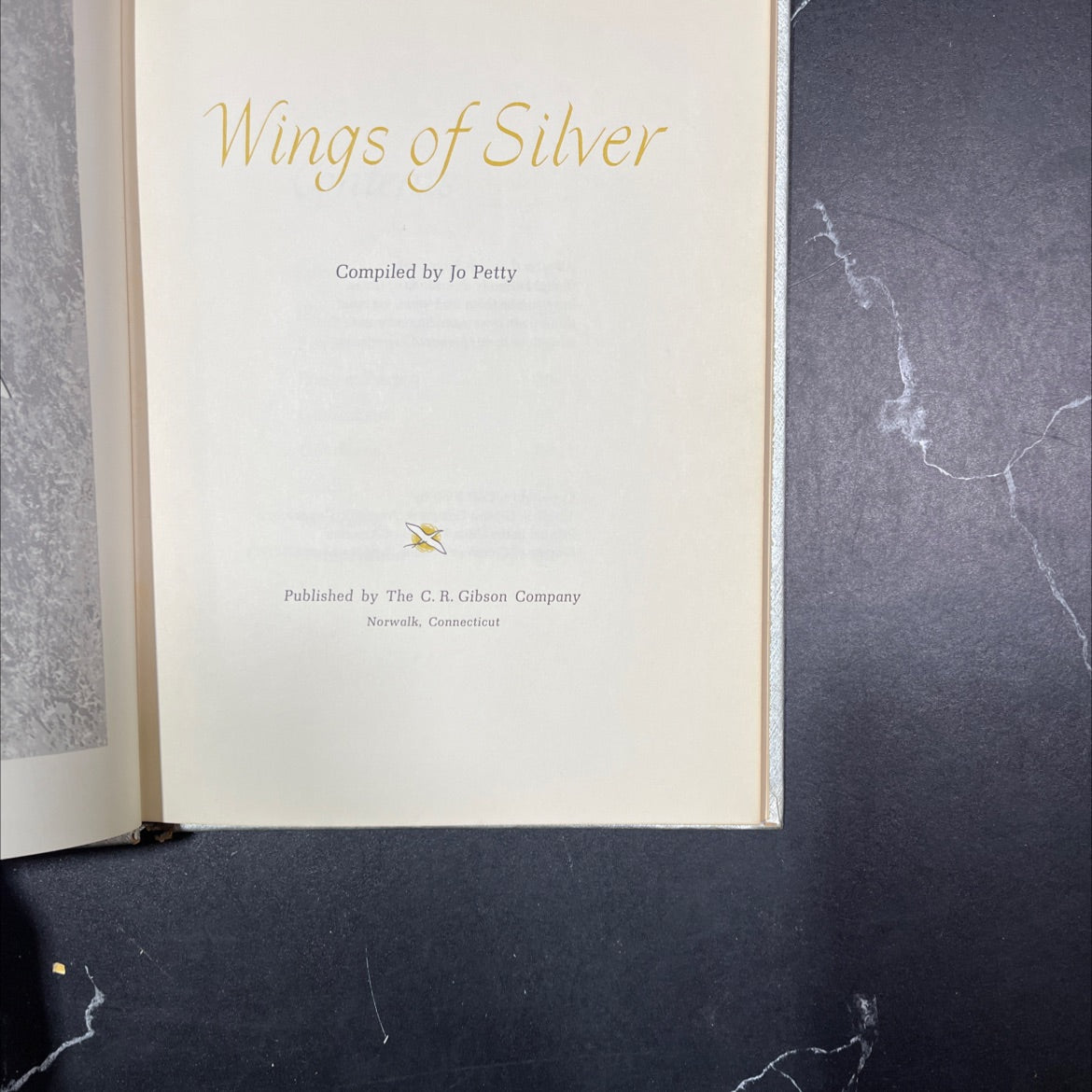 wings of silver book, by jo petty, 1967 Hardcover image 2