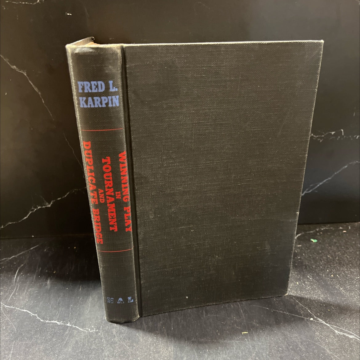 winning play in tournament and duplicate bridge how the experts triumph book, by fred l. karpin, 1968 Hardcover image 1