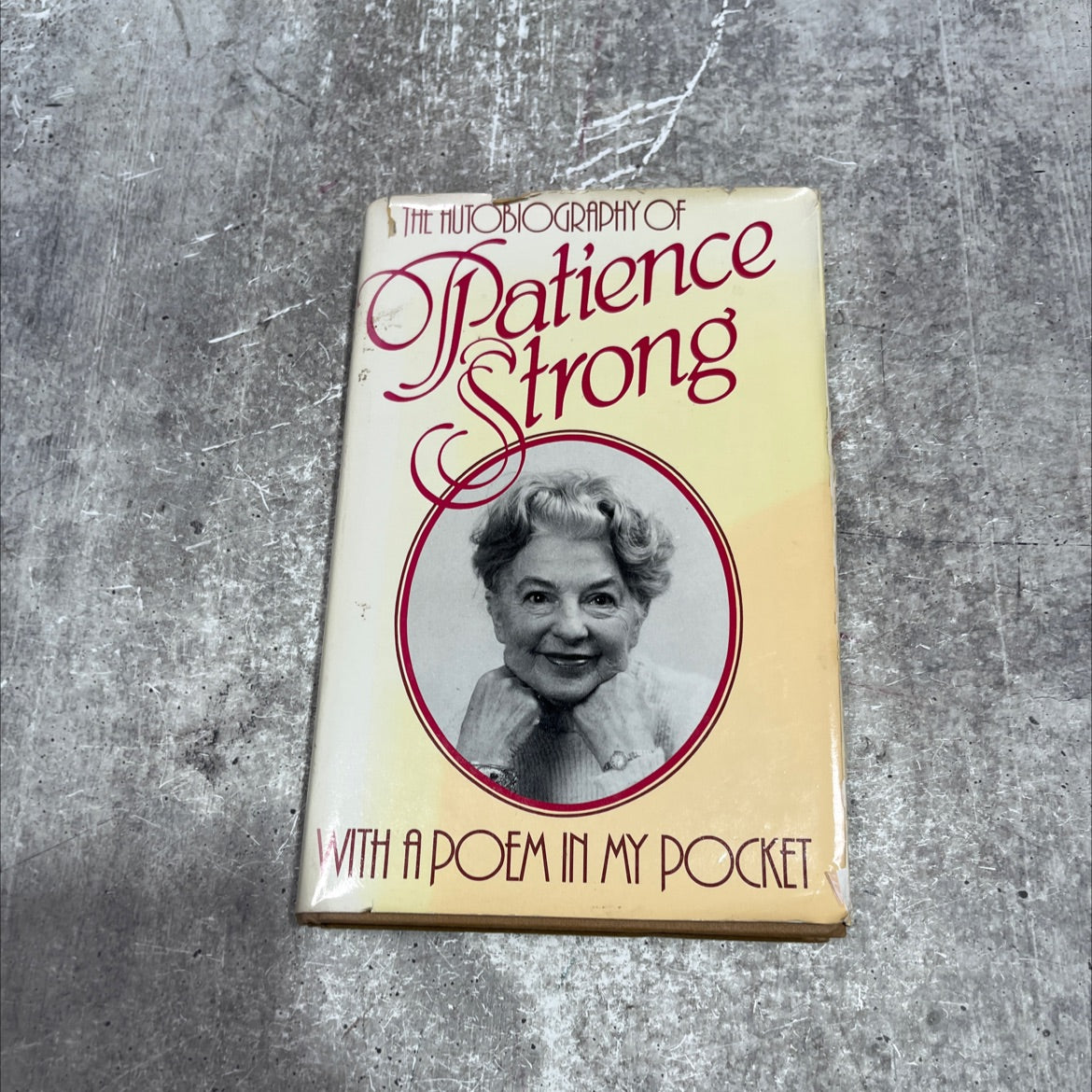 with a poem in my pocket book, by patience strong, 1981 Hardcover image 1