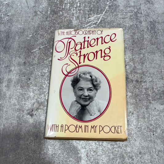 with a poem in my pocket book, by patience strong, 1981 Hardcover image 1