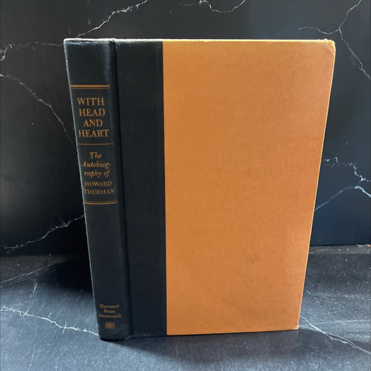 with head and heart book, by howard thurman, 1979 Hardcover image 1