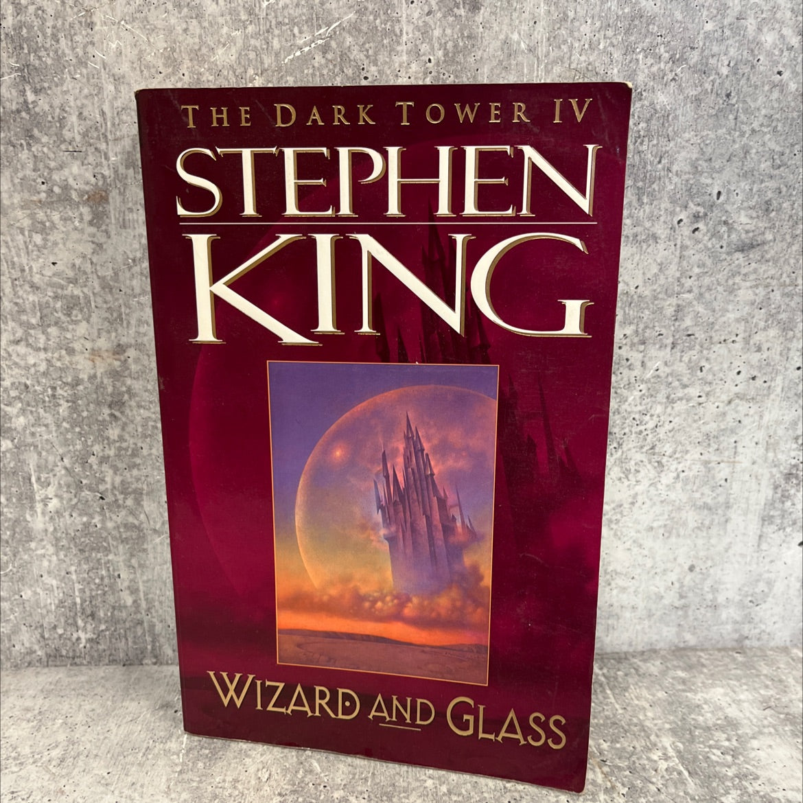 wizard and glass book, by Stephen King, 1997 Paperback image 1
