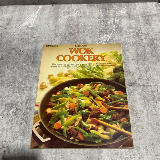 wok cookery book, by Ceil Dyer, 1983 Paperback image 1
