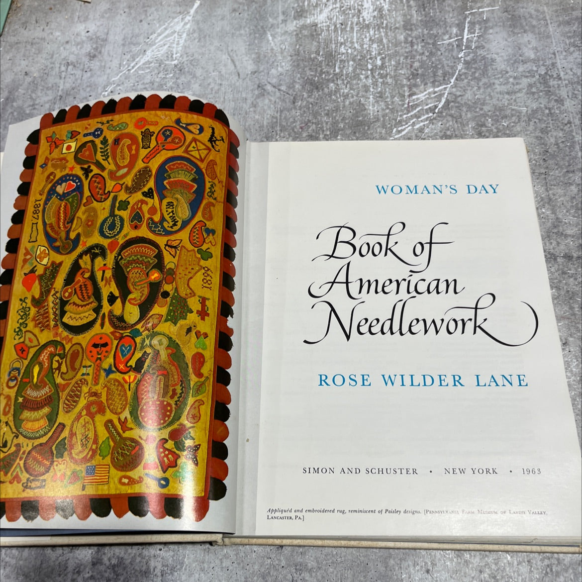 woman's day book of american needlework book, by rose wilder lane, 196 – TheBookBundler