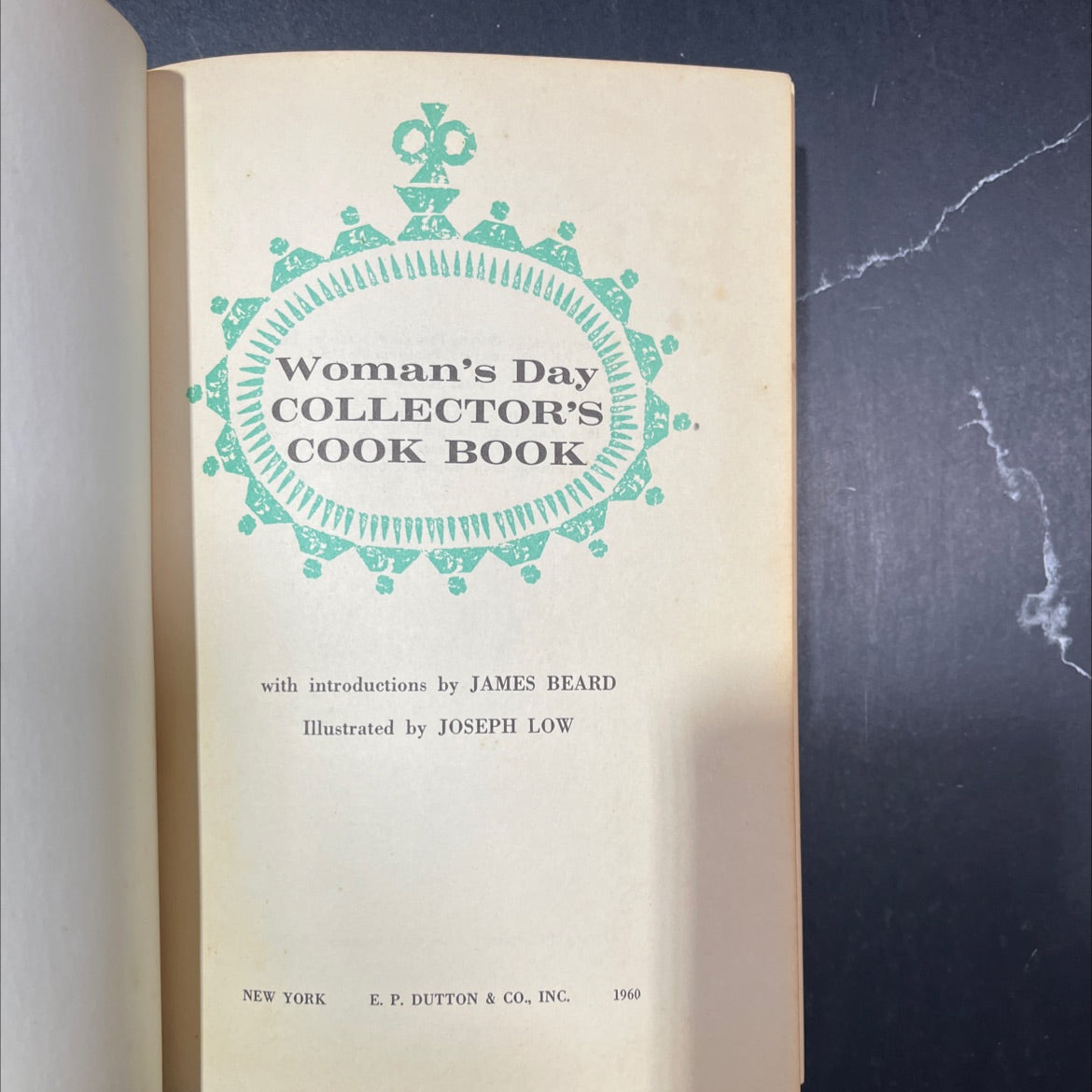 woman's day collector's cook book book, by james beard, 1960 Hardcover image 2