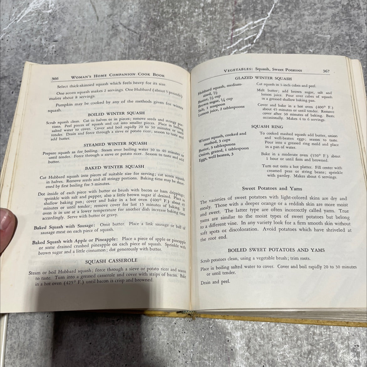 woman's home companion cook book book, by dorothy kirk, 1946 Hardcover image 4