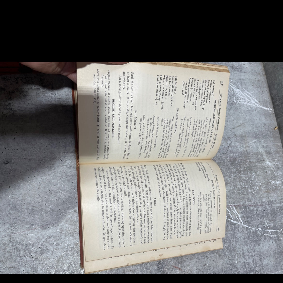 woman's home companion cook book book, by dorothy kirk, 1946 Hardcover image 4