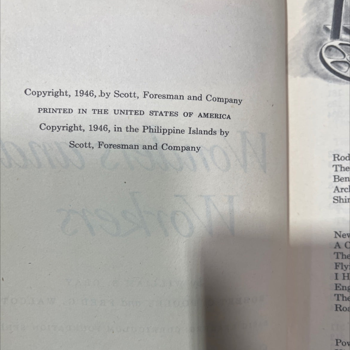 wonders and workers book, by william s. gray robert c. pooley and fred g. walcott, 1946 Hardcover image 3