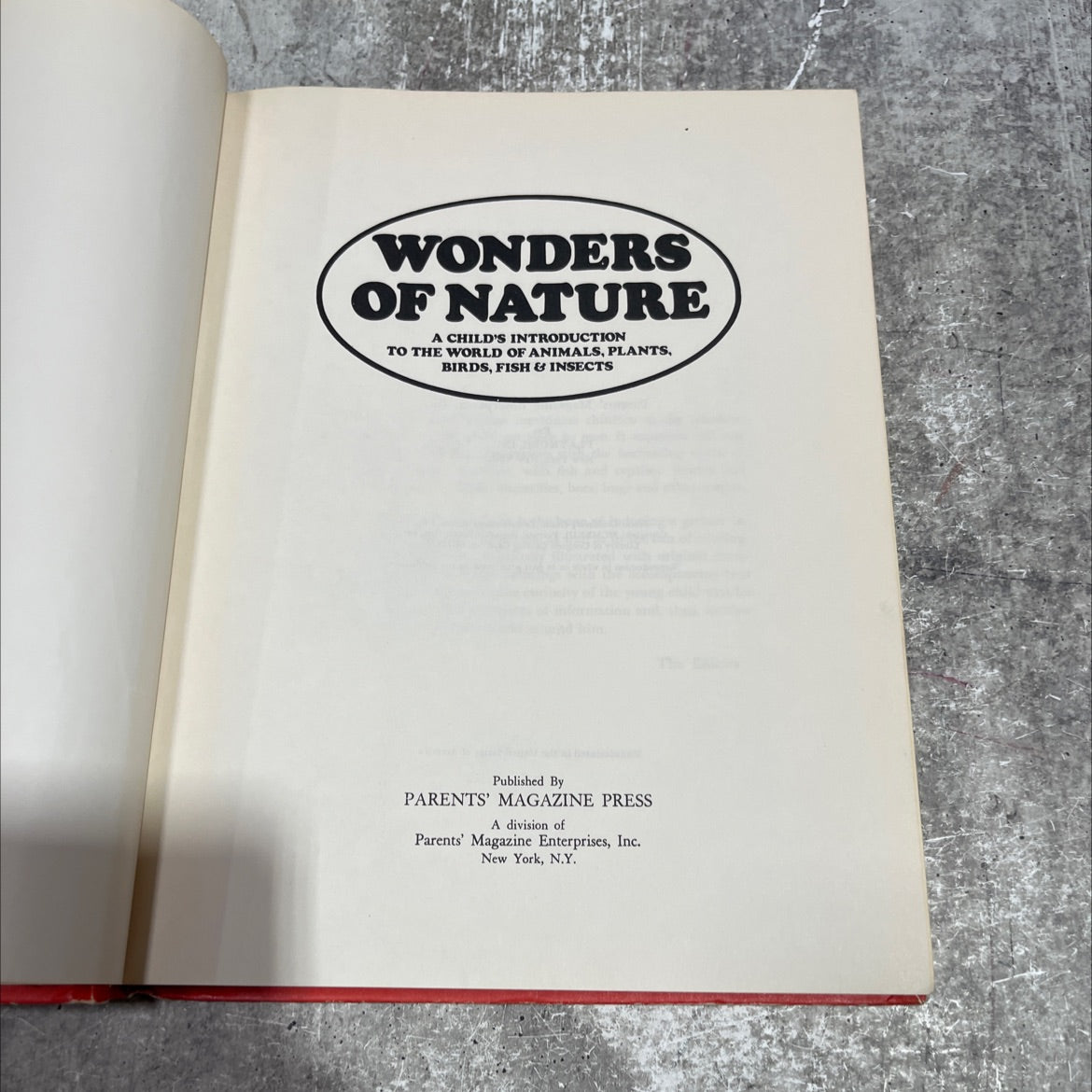 wonders of nature a child's introduction to the world of animals, plants, birds, fish & insects book, by unknown, 1974 image 2